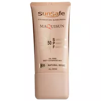 کرم ضد آفتاب رنگی سان سیف مدل SFP50 محافظ UVA ،UVB، مناسب انواع پوست وزن 40 گرم