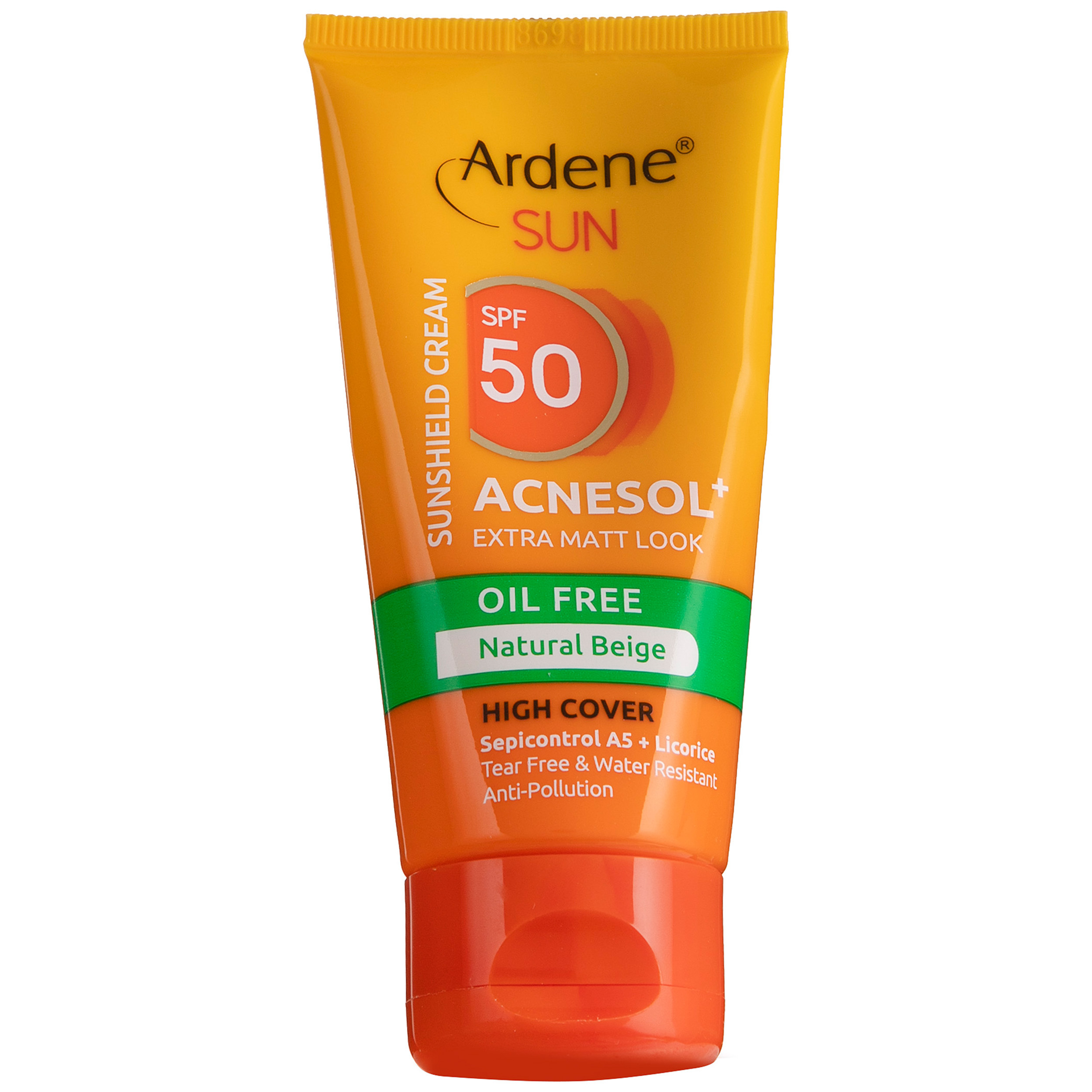 کرم ضد آفتاب آردن مدل Natural Beige مقدار 50 گرم