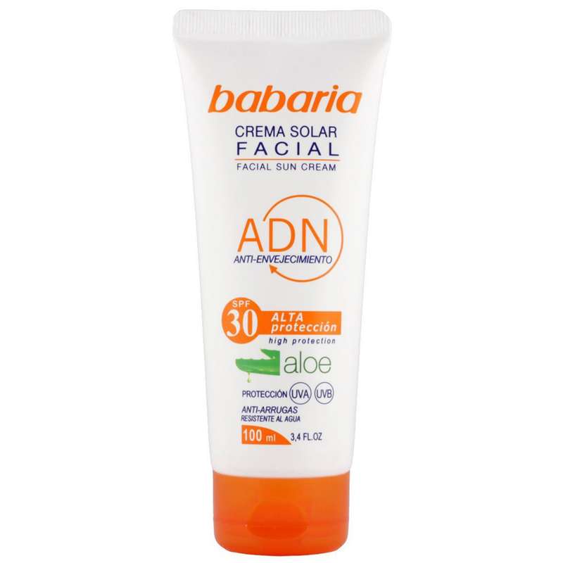 کرم ضد آفتاب باباریا مدل عصاره آلوئه ورا  Spf30 حجم 100 میلی لیتر