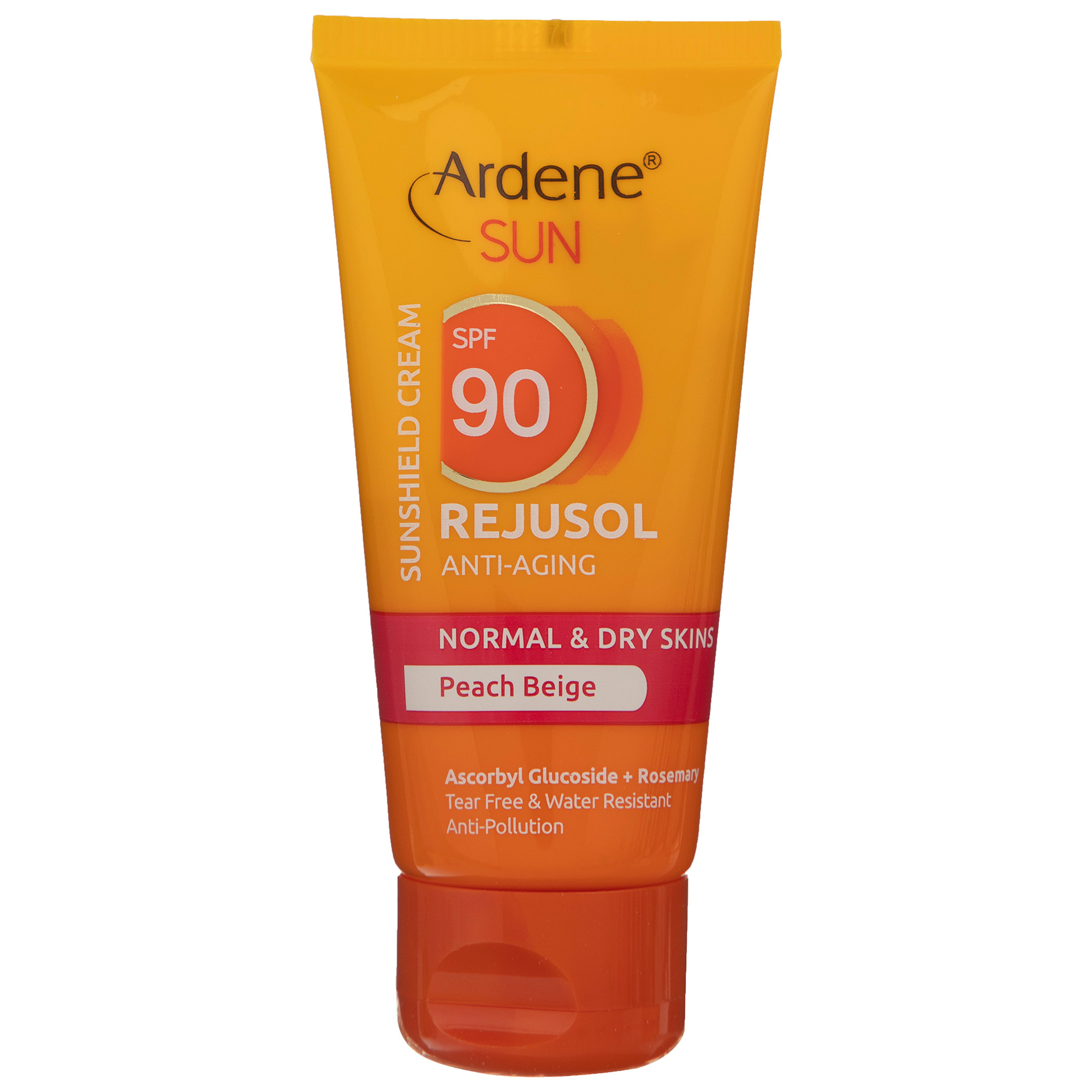 کرم ضد آفتاب مدل آردن مدل Peach Beige مقدار 50 گرم