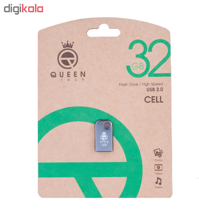 فلش مموری کوئین تک مدل CELL ظرفیت 32 گیگابایت