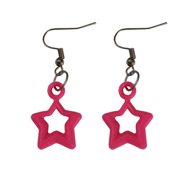 گوشواره دخترانه طرح ستاره کد 01