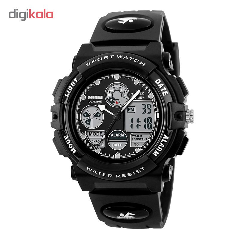 ساعت مچی عقربه ای پسرانه اسکمی مدل 1163