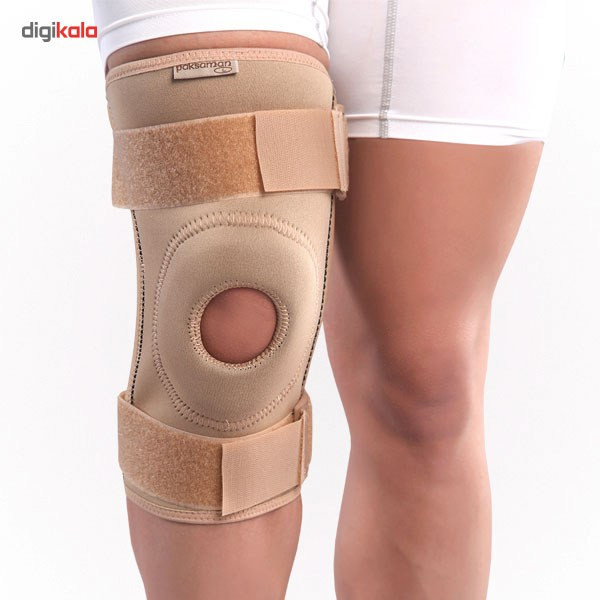 زانوبند پاک سمن مدل Neoprene With Four Spring سایز XXXL