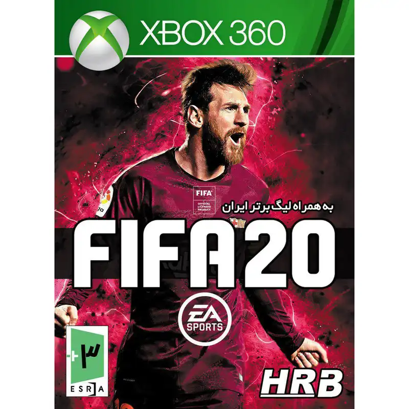 بازی Fifa 20 به همراه لیگ برتر ایران مخصوص XBox 360