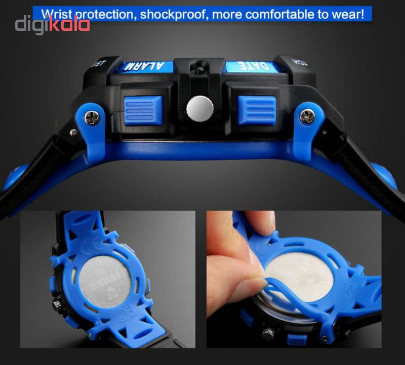 ساعت مچی عقربه ای پسرانه اسکمی مدل 1163 ساعت مچی عقربه ای پسرانه اسکمی مدل 1163