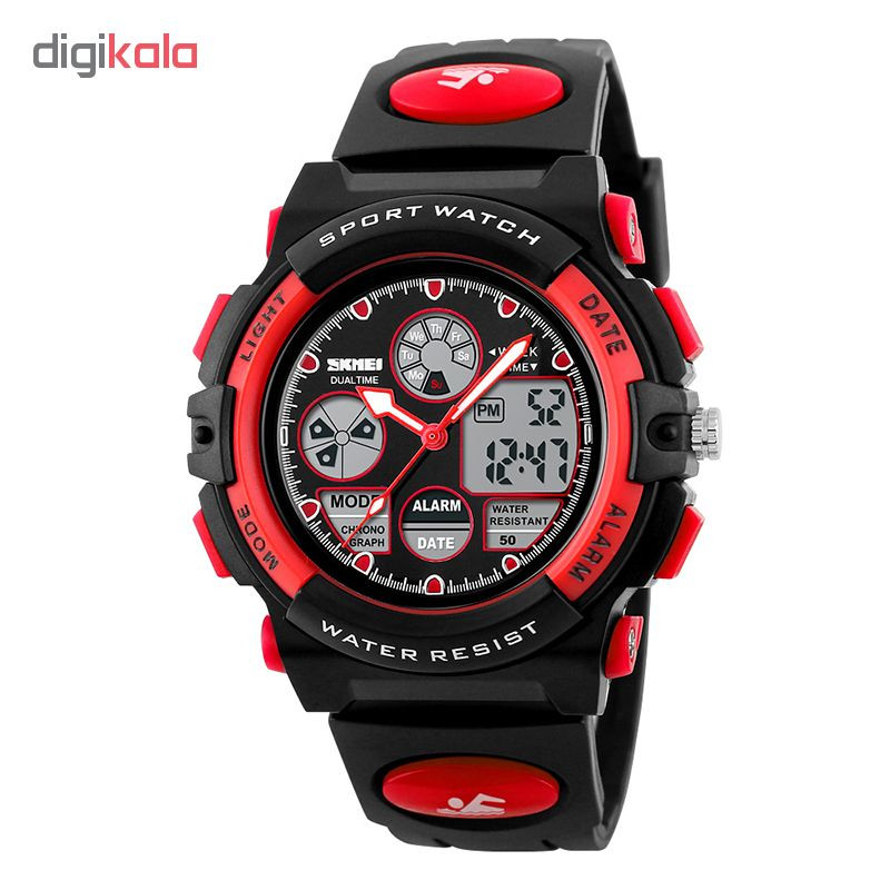 ساعت مچی عقربه ای پسرانه اسکمی مدل 1163 کد01