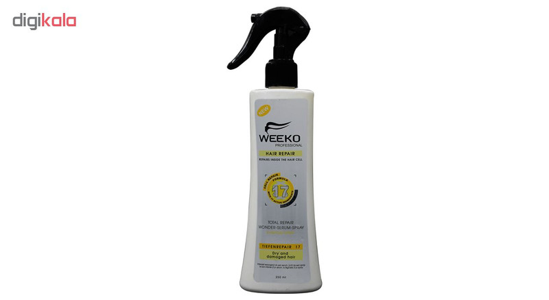 لوسیون مو ویکو مدل  Dry and damage hair حجم 250 میلی لیتر