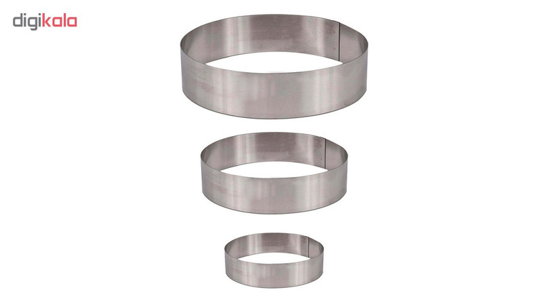 قالب شیرینی پزی کد E-031 مجموعه 3 عددی