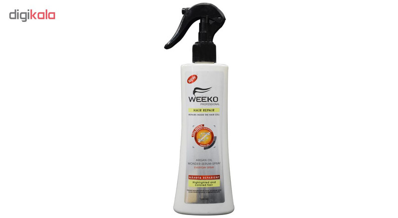 لوسیون مو ویکو مدل highlighted and colored hair حجم 250 میلی لیتر