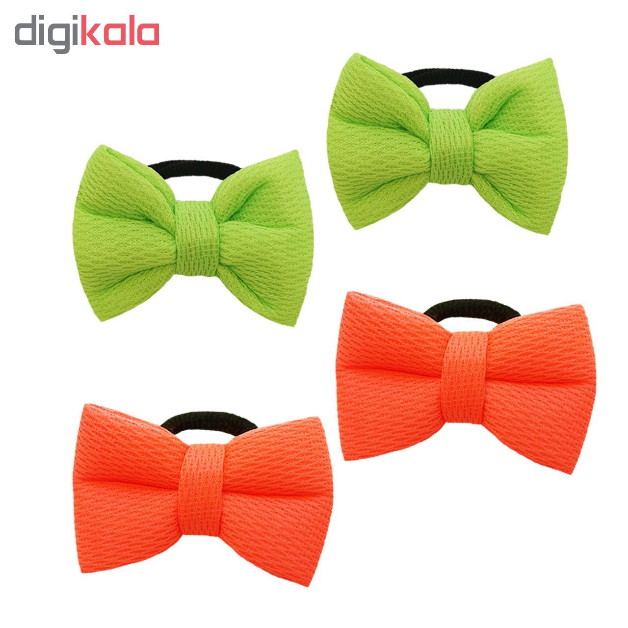 کش مو دخترانه طرح پاپیون کد 110883 مجموعه 4 عددی -  - 2