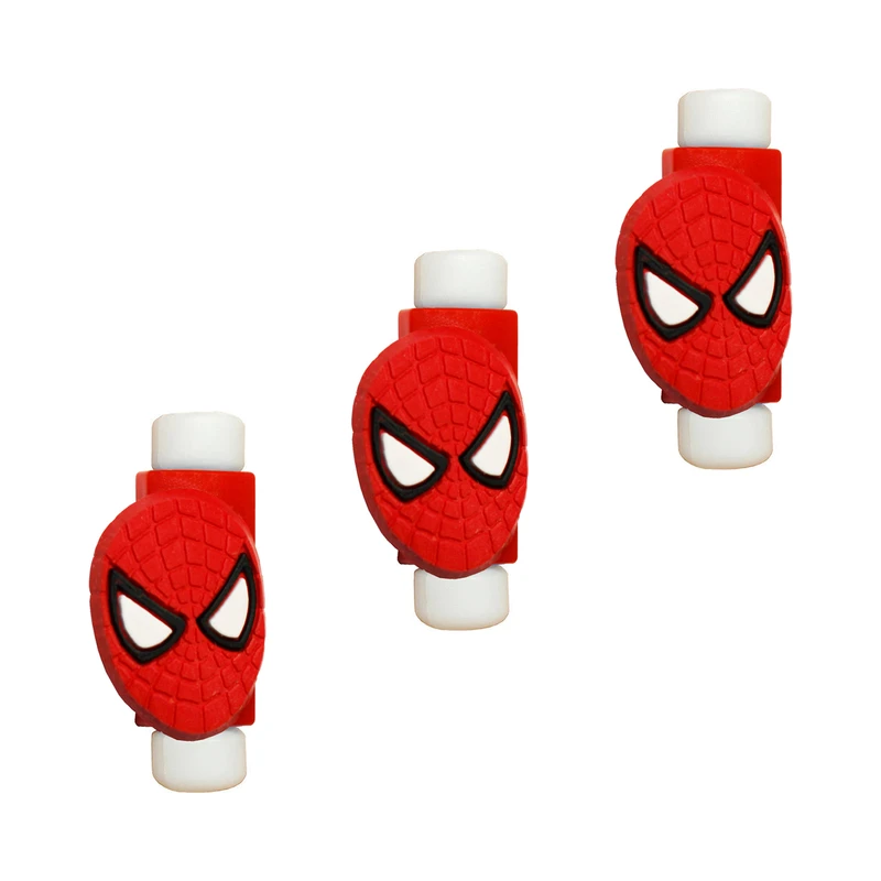 محافظ کابل طرح Spider Man کد 3301 بسته 3 عددی