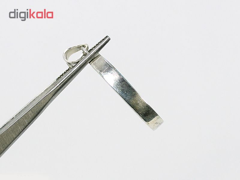 آویز گردنبند نقره زنانه کد 90390