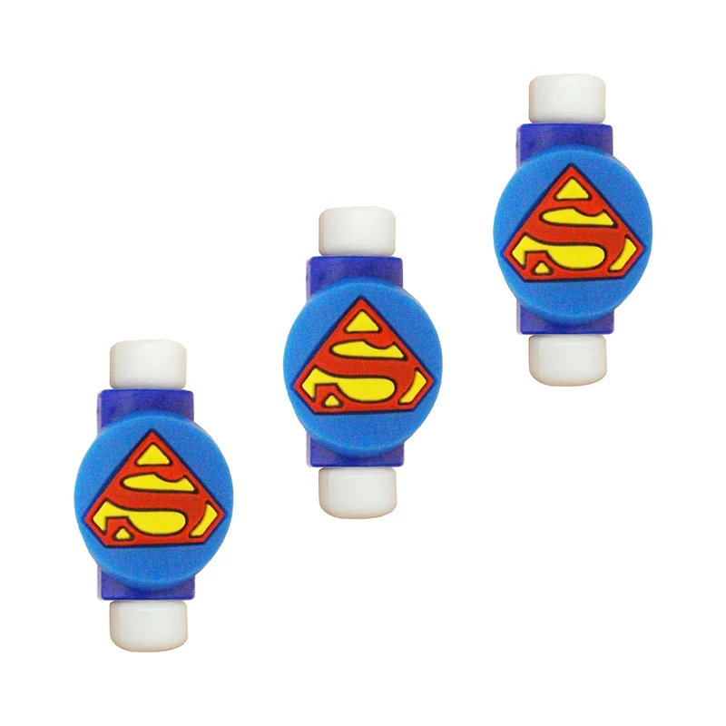 محافظ کابل طرح Super Man کد 3305 بسته 3 عددی