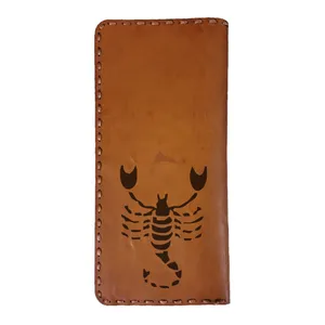 کیف پول مردانه طرح ماه تولد مدل BD40