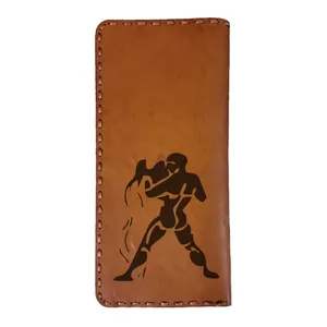 کیف پول مردانه طرح ماه تولد مدل BD41