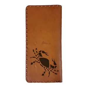 کیف پول مردانه طرح ماه تولد مدل BD44