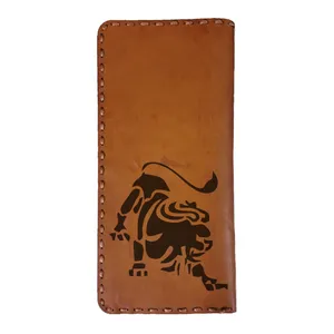 کیف پول مردانه طرح ماه تولد مدل BD48