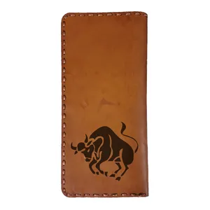 کیف پول مردانه طرح ماه تولد مدل BD50