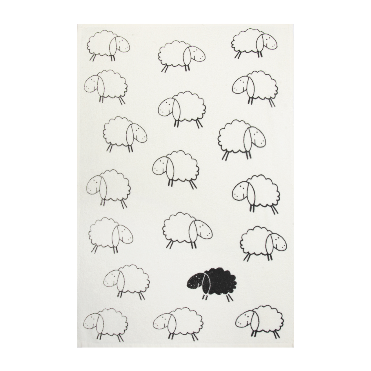 حوله آشپزخانه آکیپک مدل Sheep سایز 45x70 سانتی‌متر