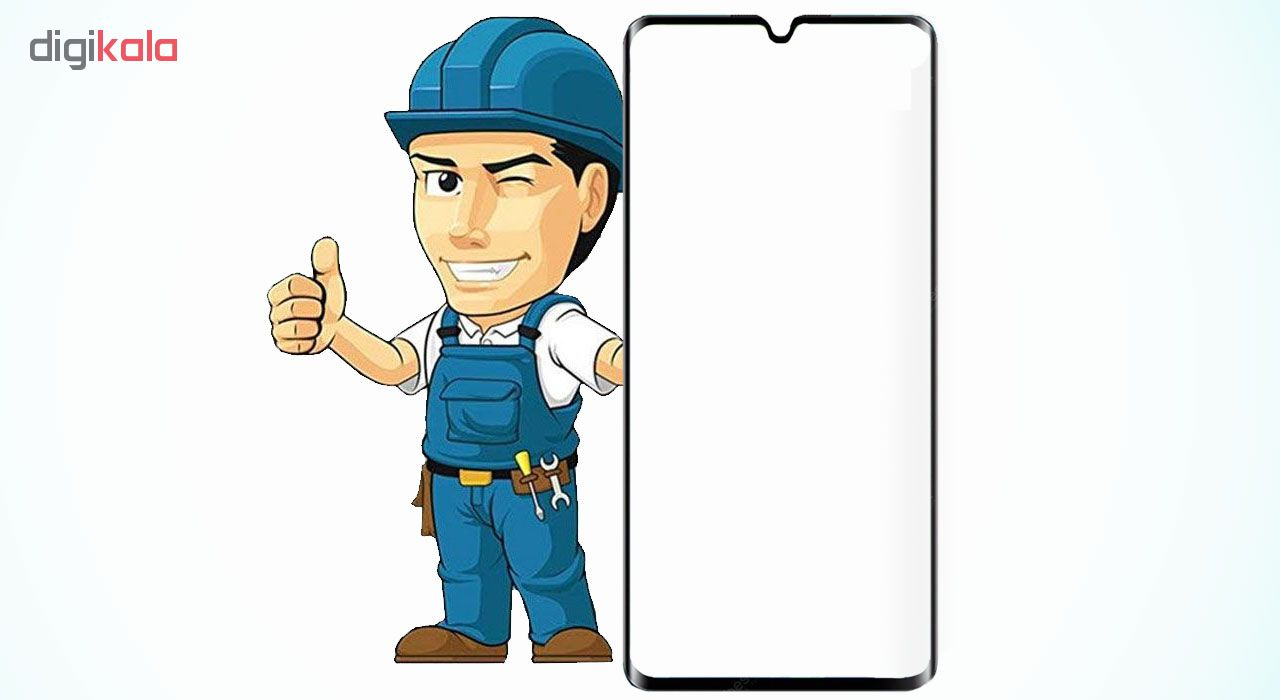 محافظ صفحه نمایش 5D مدل FGSP مناسب برای گوشی موبایل شیائومی Mi CC9 Pro
