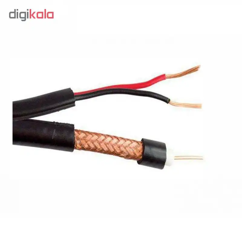 کابل RG59 ترکیبی مدل CCA طول 100 متر