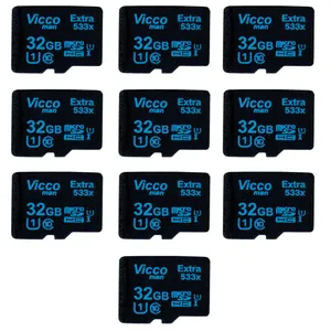 کارت حافظه microSDHC ویکومن مدل Extre 533X کلاس 10 استاندارد UHS-I U1 سرعت80MBps ظرفیت 32 گیگابایت بسته 10 عددی