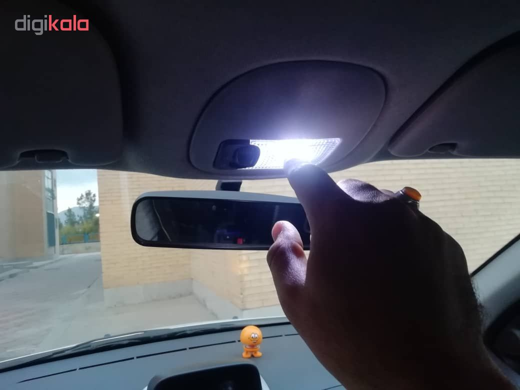 لامپ هوشمند ال ای دی لمسی سقف خودرو آی لد مدل iP826 مناسب برای پژو 206