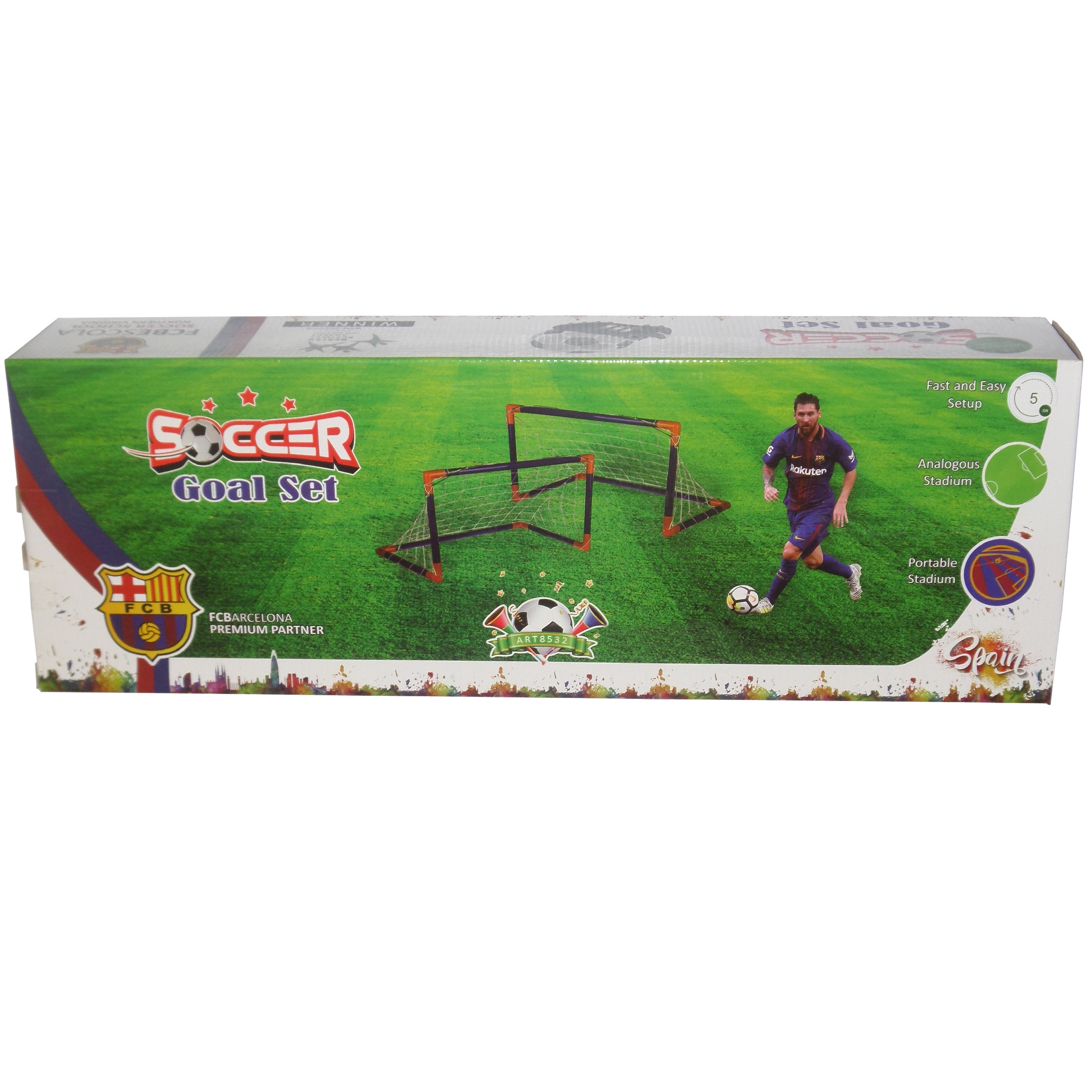 دروازه بازی فوتبال مدل SOCCER Goal Set