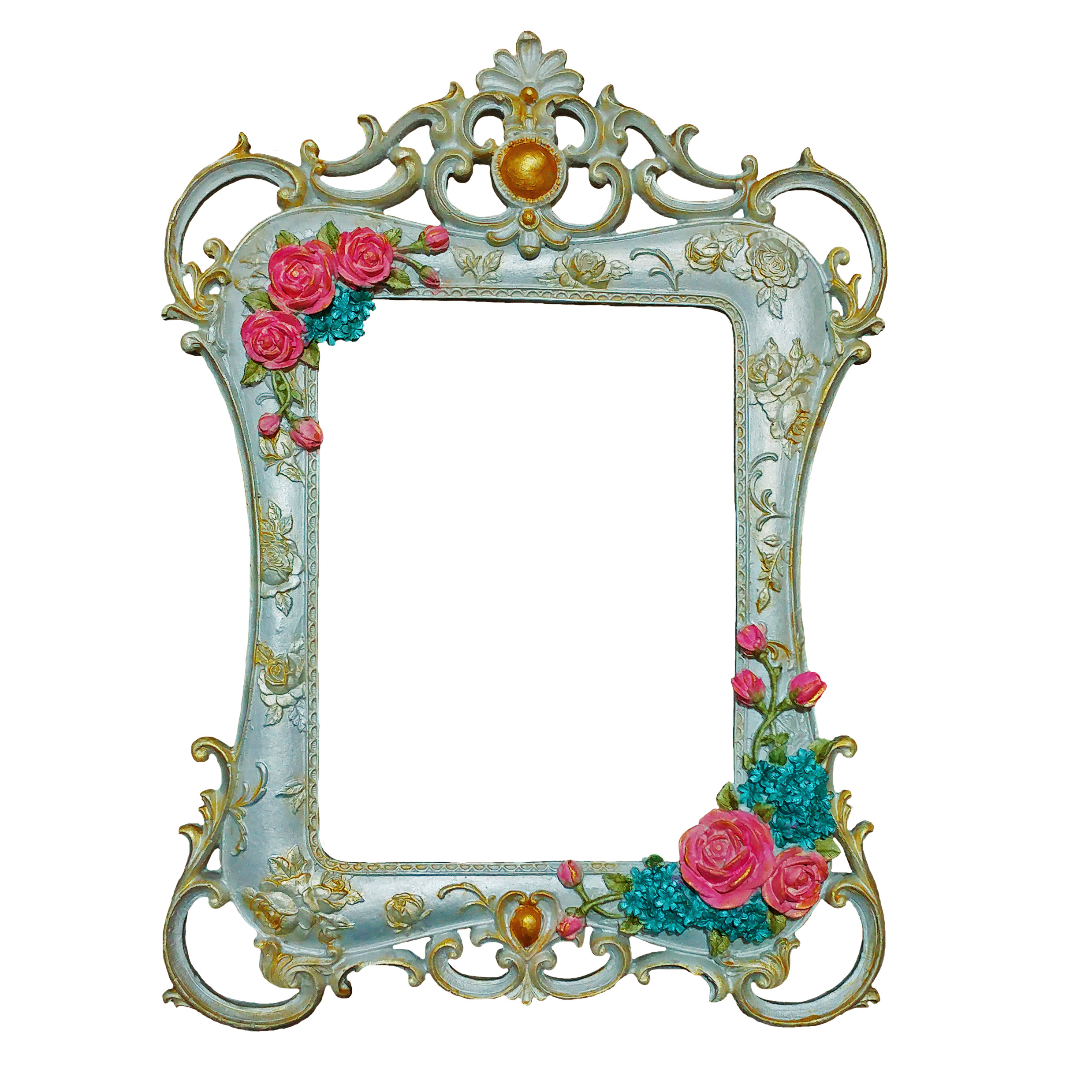 قاب عکس طرح گل کد k09