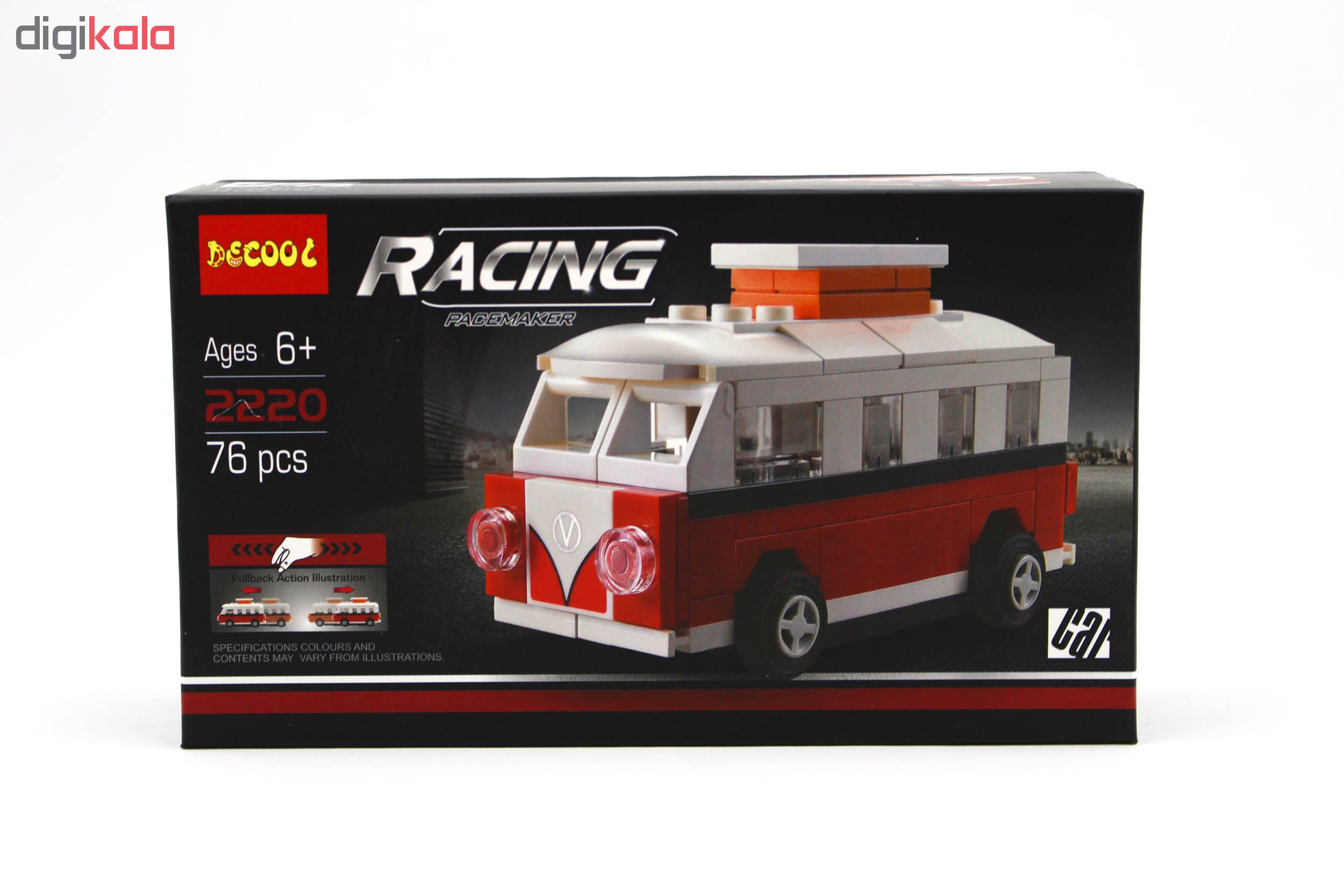 ساختنی دکول مدل فولکس واگن کد Racing 2220