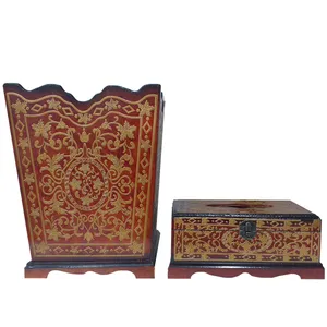 ست سطل و جا دستمال کاغذی بی-آ-کی مدل CD8908