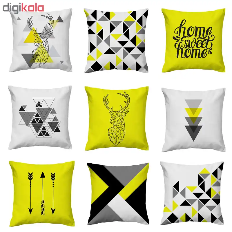 کاور کوسن طرح هوم سوییت کد set100 مجموعه 9 عددی