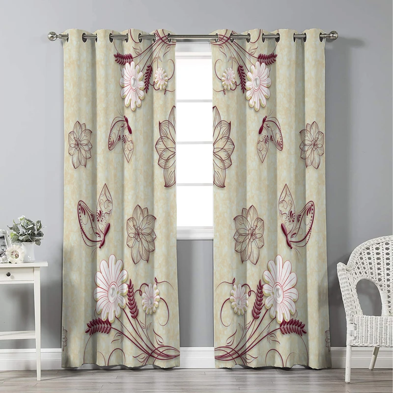 پرده نیروانا مدل pl1838 سایز 280 × 140 سانتی متر