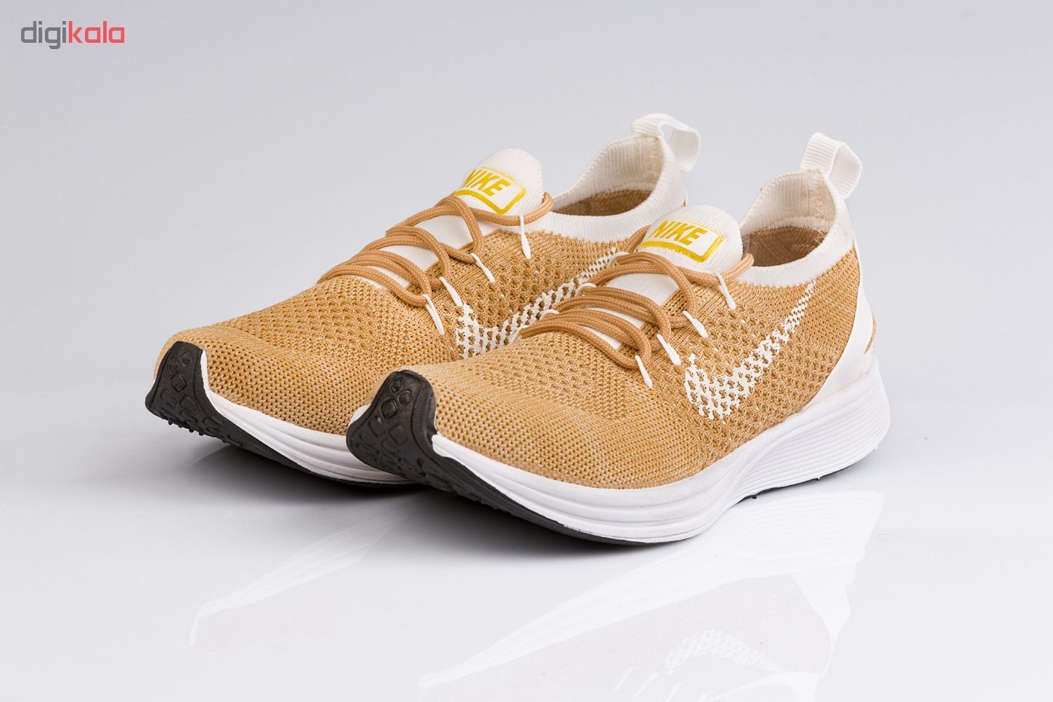کفش مخصوص پیاده روی مردانه مدل رویال رنگ زرد خردلی