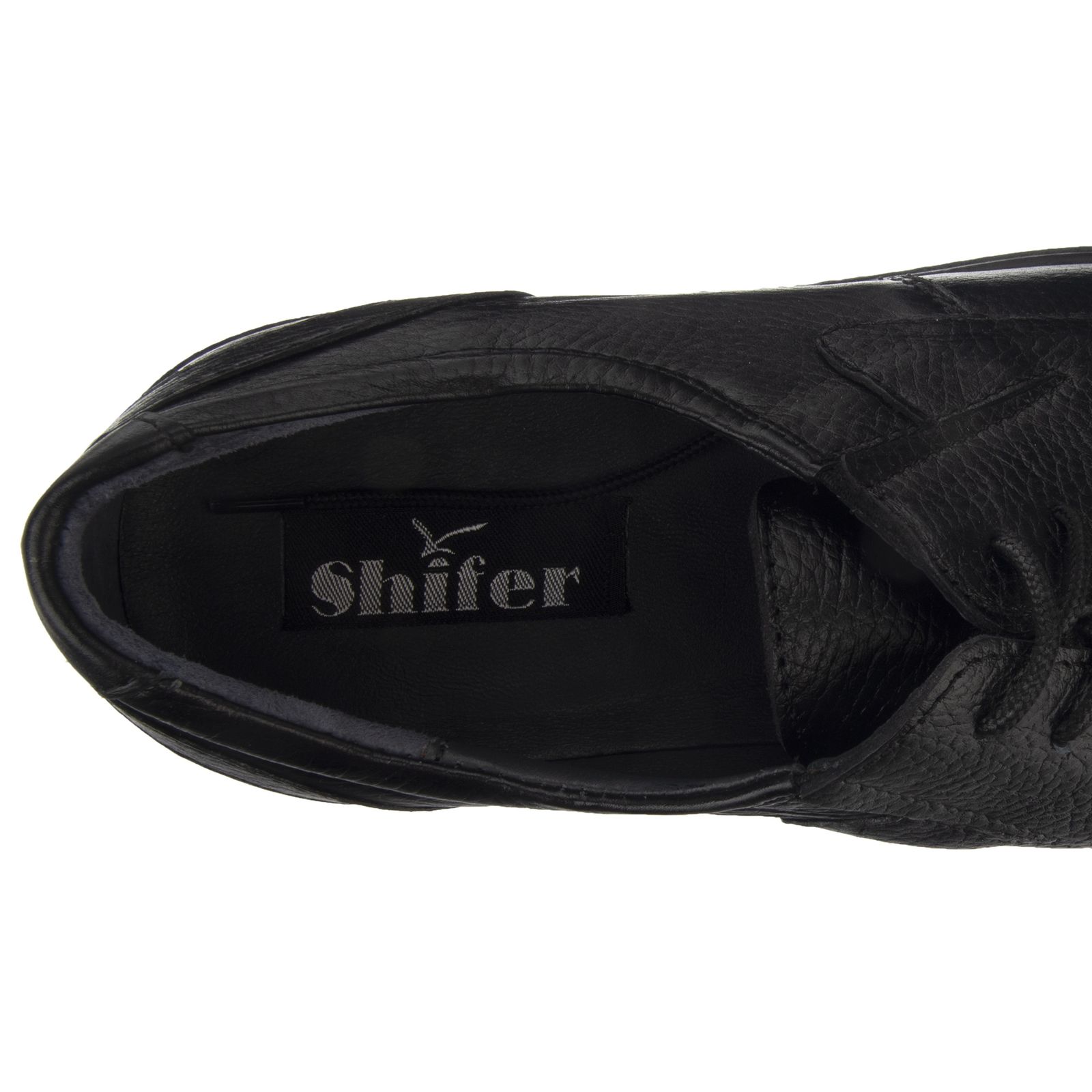 کفش روزمره مردانه شیفر مدل 7216B-101 - مشکی - 8