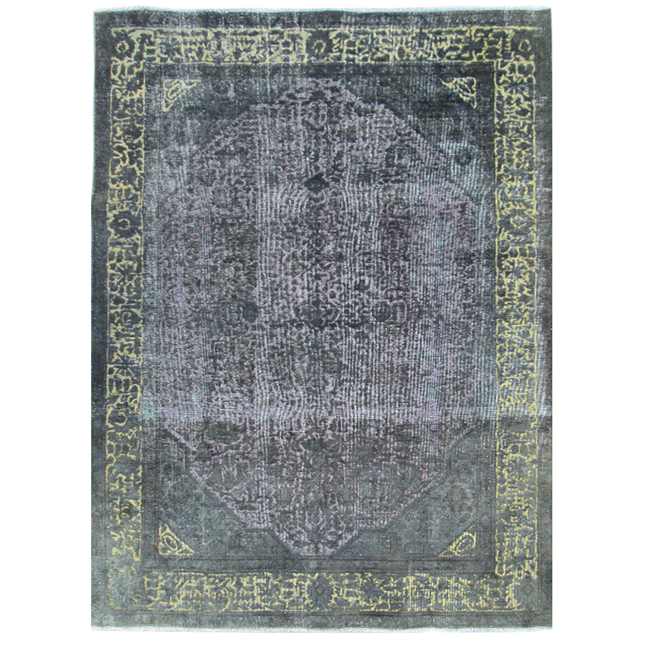 فرش دستبافت رنگ شده پنج و نیم متری کد 9788