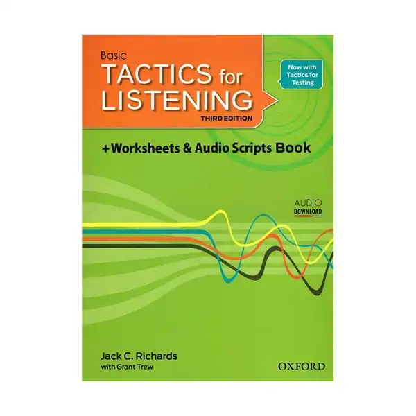 کتاب Basic Tactics For Listening third Edition اثر Jack C.Richards and Grant Trew انتشارات Oxford