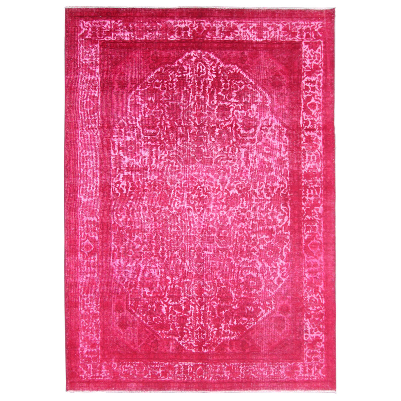 فرش دستبافت رنگ شده پنج و نیم متری کد 9952