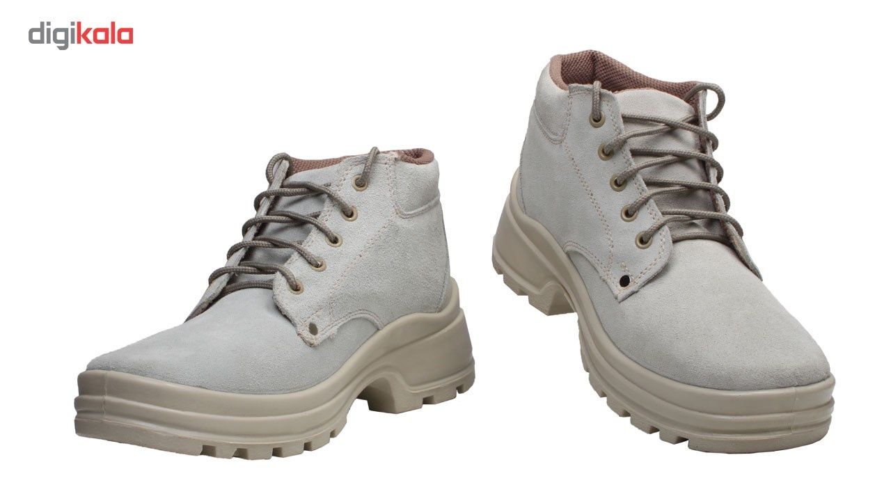 نیم بوت مردانه ترن مدل البرز کرم کد 1701 -  - 4