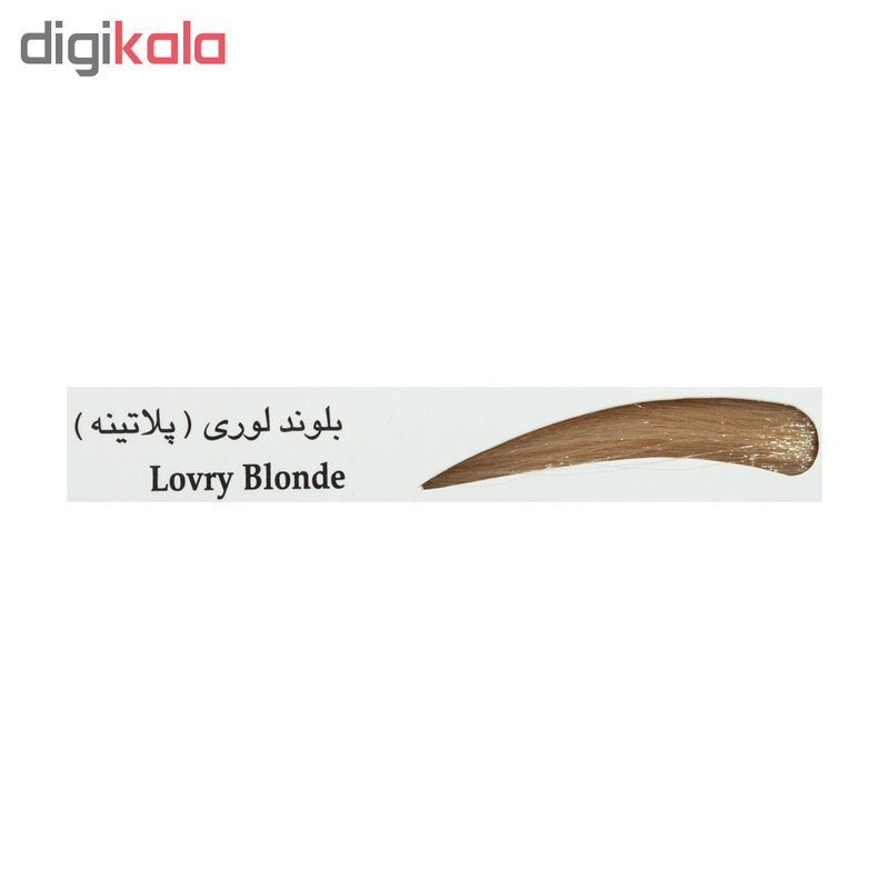 رنگ ابرو بیس کالر شماره 10 حجم 15میلی لیتر رنگ بلوند پلاتینه