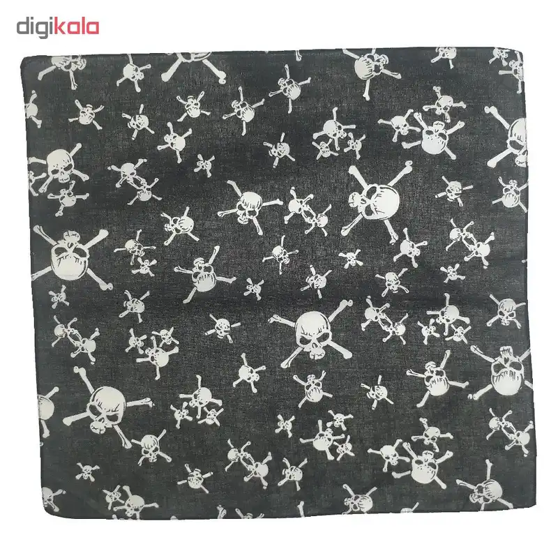 دستمال سر و گردن مدل Mix skeleton