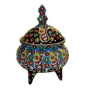 شکلات خوری میناکاری سفالی مدل 324