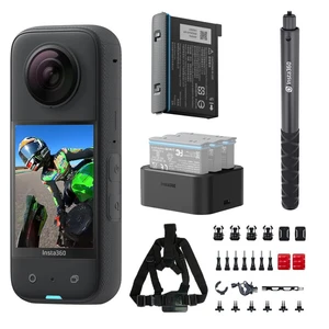 دوربین فیلم برداری ورزشی اینستا 360 مدل INSTA360 X3 به همراه لوازم جانبی