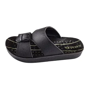 صندل مردانه ناوالس مدل SANDAL-BK