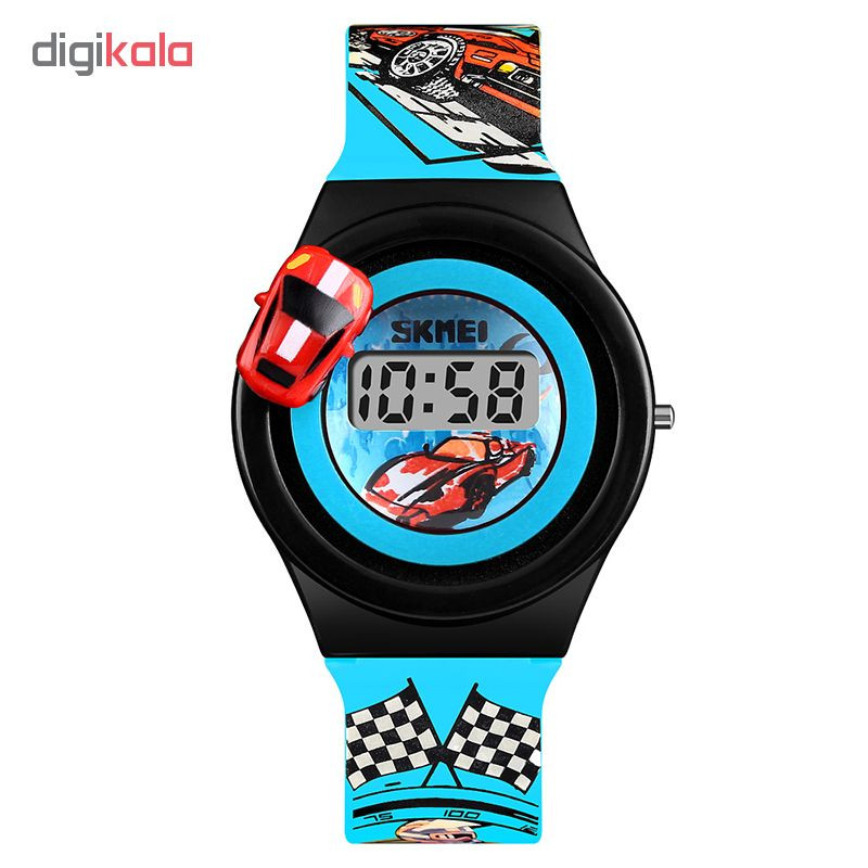 ساعت مچی دیجیتال پسرانه اسکمی مدل 1376 کد02 ساعت مچی دیجیتال پسرانه اسکمی مدل 1376 کد02
