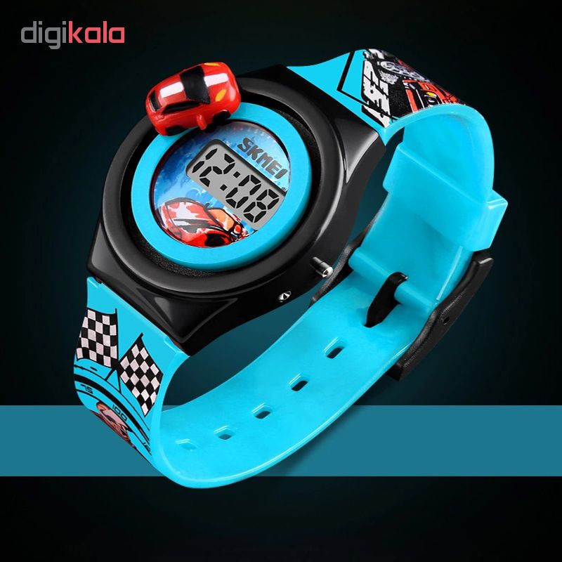ساعت مچی دیجیتال پسرانه اسکمی مدل 1376 کد02 ساعت مچی دیجیتال پسرانه اسکمی مدل 1376 کد02