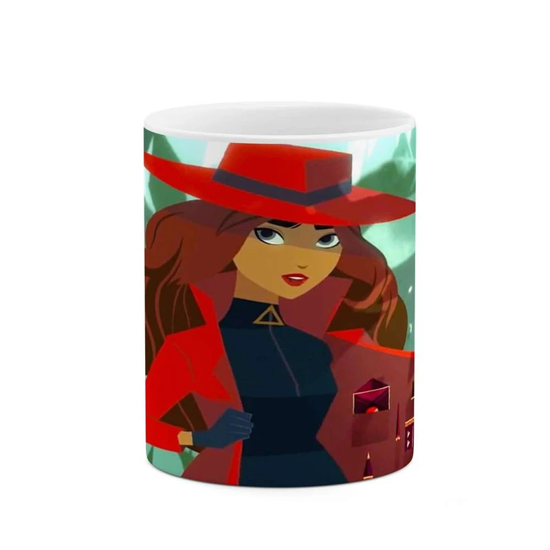 ماگ کاکتی مدل کارتون Carmen Sandiego کد mgh22369