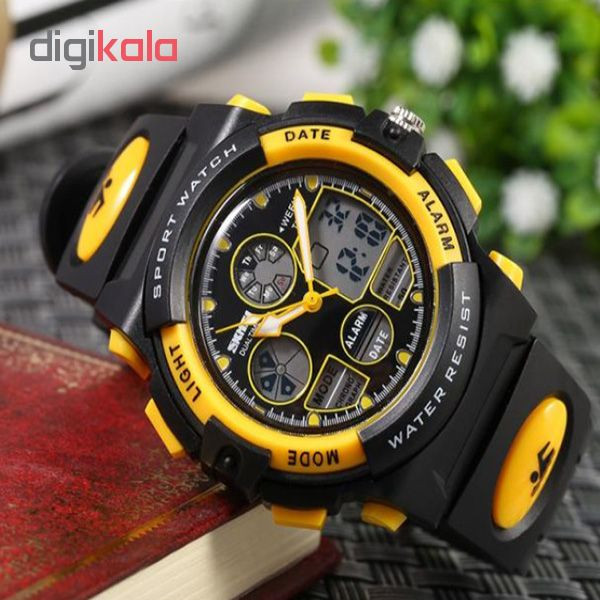 ساعت مچی عقربه ای پسرانه اسکمی مدل 1163