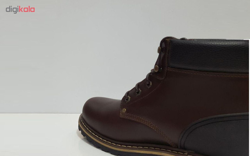 : نیم بوت مردانه مدل 1155-dark brown